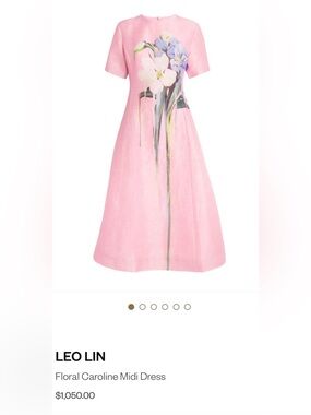 Leo Lin floral Caroline dress
